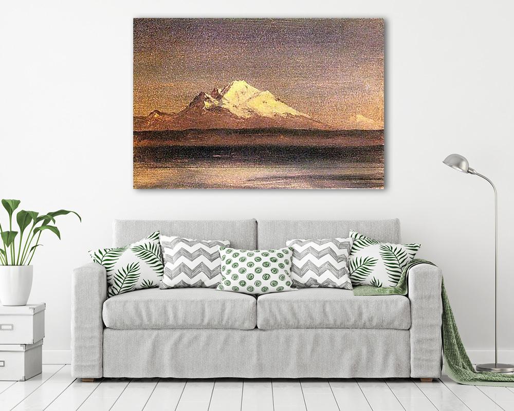 Havas hegycsúcsok - vászonkép, falikép vásárlás Havas hegycsúcsok (vászonkép) - vászonkép, falikép otthonra és irodába