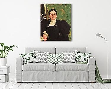 Martha Marckwald portréja (vászonkép) - vászonkép, falikép otthonra és irodába