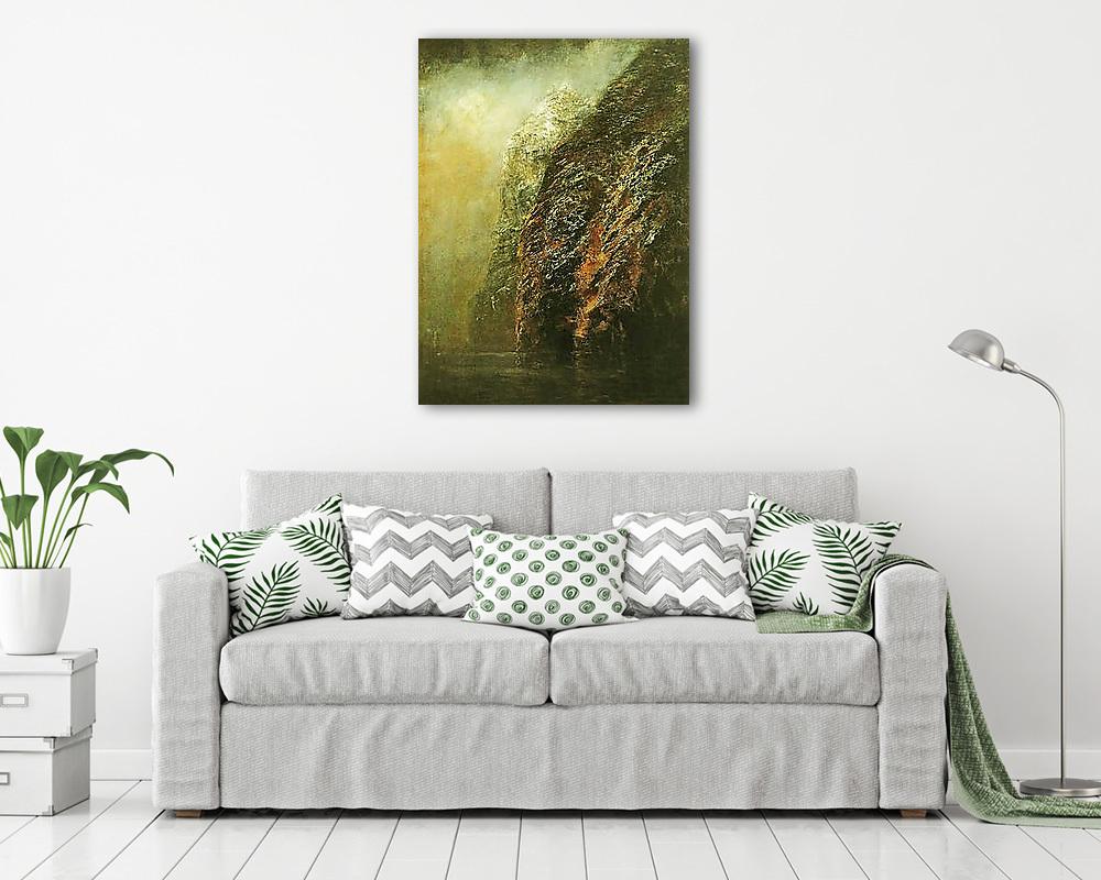 Sziklás Dunapart - vászonkép, falikép vásárlás Sziklás Dunapart (keretezett kép) - vászonkép, falikép otthonra és irodába