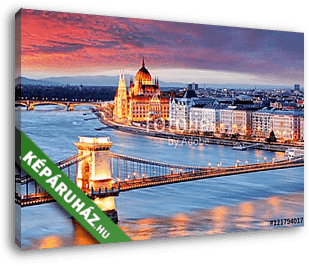 Budapest, Hungary - vászonkép 3D látványterv