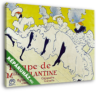 Troupe de Mille Églantine, 1895 - vászonkép 3D látványterv