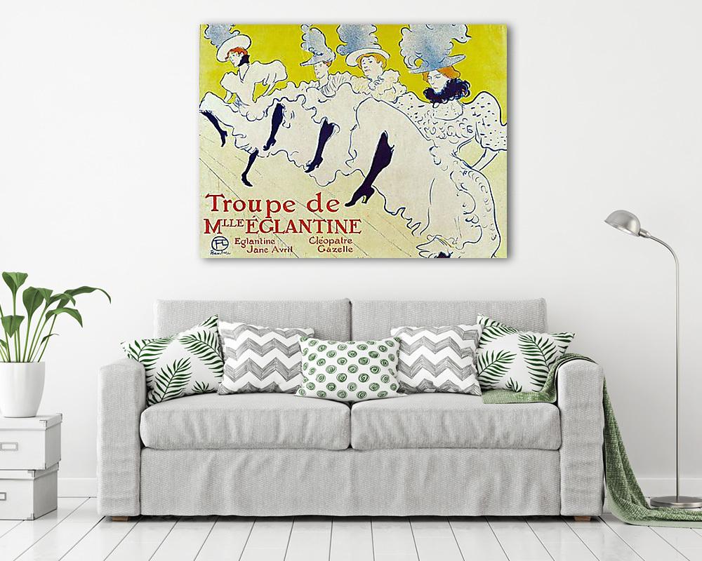 Troupe de Mille Églantine, 1895 - vászonkép, falikép vásárlás Troupe de Mille Églantine, 1895 (fotótapéta) - vászonkép, falikép otthonra és irodába