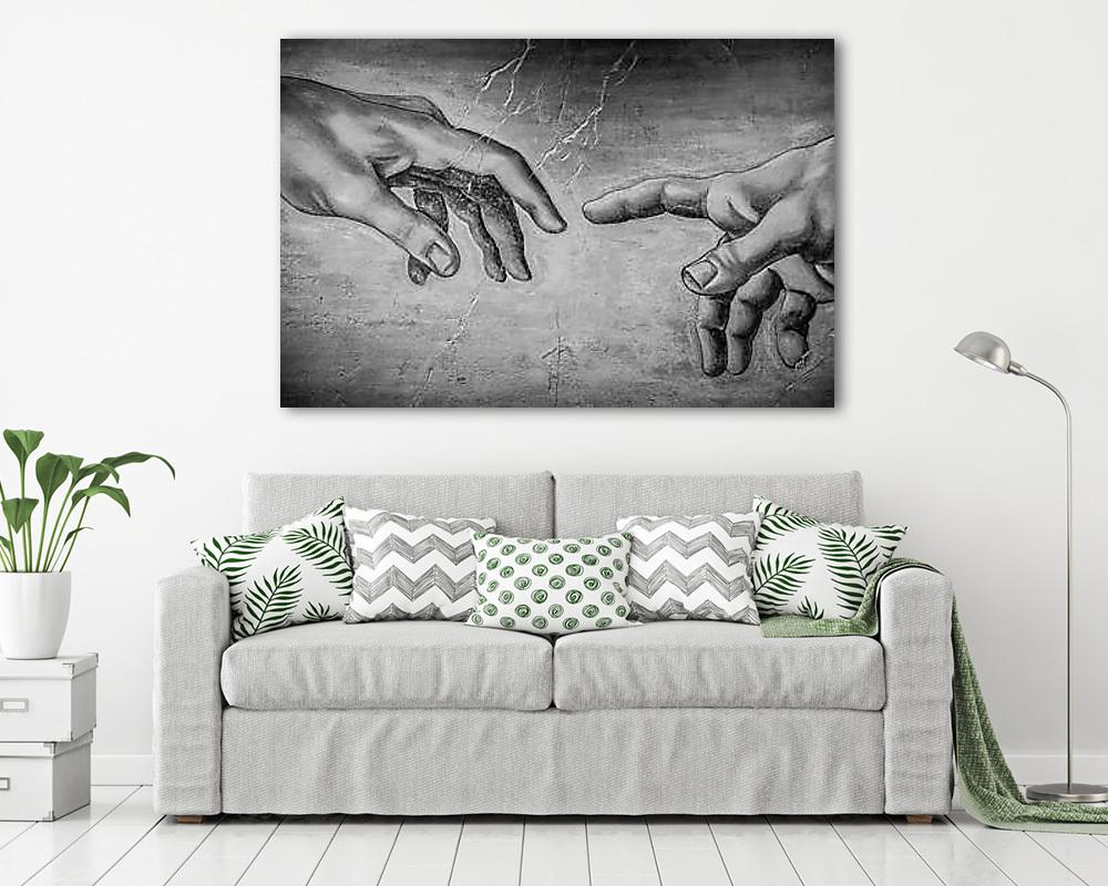 Teremtés (keretezett kép) - vászonkép, falikép otthonra és irodába