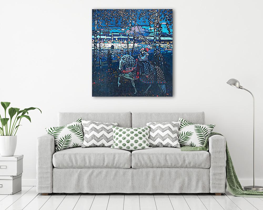 Lovagló pár - vászonkép, falikép vásárlás Lovagló pár (keretezett kép) - vászonkép, falikép otthonra és irodába