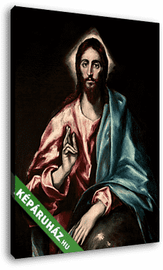 A Megváltó Krisztus - vászonkép 3D látványterv