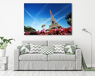 Eiffel-torony, Párizs, Franciaország (vászonkép) - vászonkép, falikép otthonra és irodába