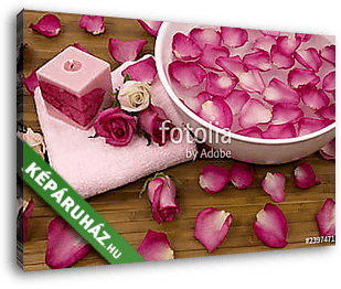 rose petals - vászonkép 3D látványterv