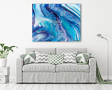 Abstract aquatic  background (vászonkép) - vászonkép, falikép otthonra és irodába