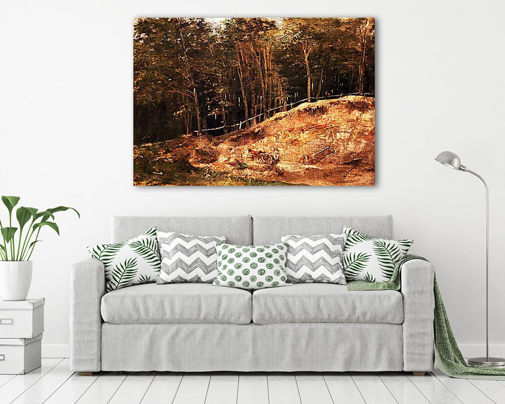 Kőbánya (színverzió 1.) (bögre) - vászonkép, falikép otthonra és irodába