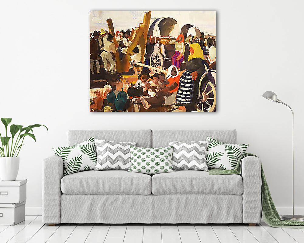 Székely vásár (vászonkép) - vászonkép, falikép otthonra és irodába