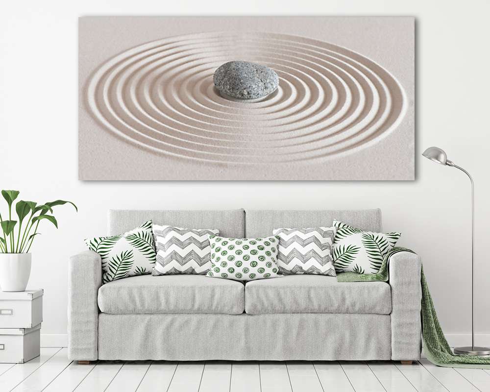 Kő a homokban - vászonkép, falikép vásárlás Kő a homokban (vászonkép) - vászonkép, falikép otthonra és irodába