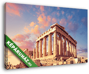 Panthenon az Akropoliszon, Athén - vászonkép 3D látványterv
