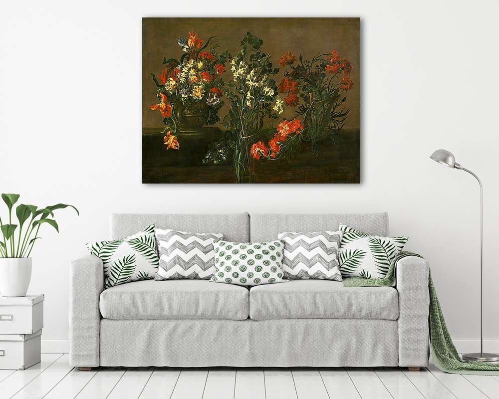 Virágcsendélet (bögre) - vászonkép, falikép otthonra és irodába