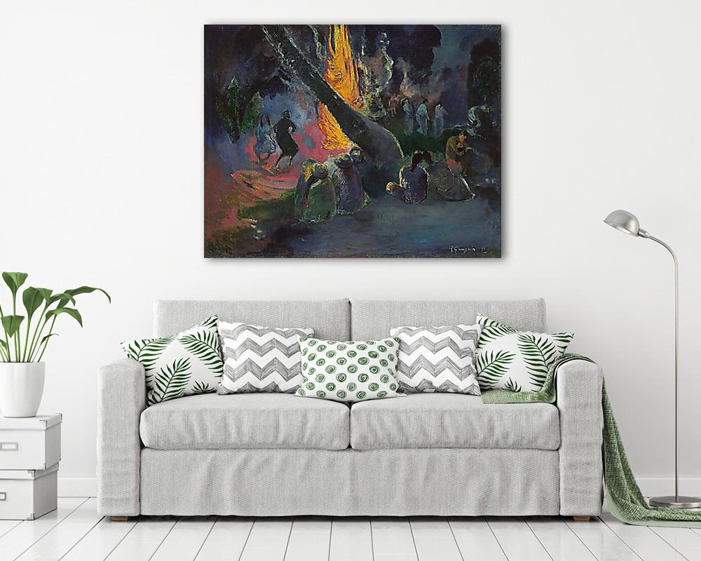 Upa Upa (A tűztánc) (keretezett kép) - vászonkép, falikép otthonra és irodába