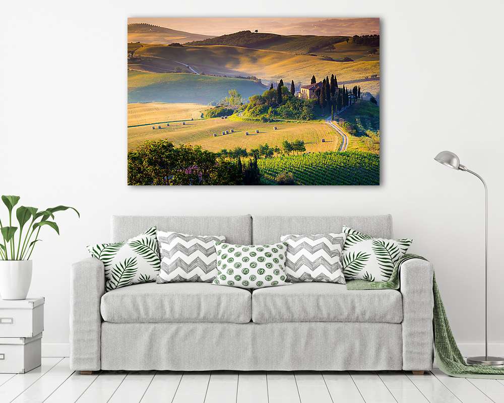 Toszkána, Olaszország - vászonkép, falikép vásárlás Toszkána, Olaszország (vászonkép) - vászonkép, falikép otthonra és irodába