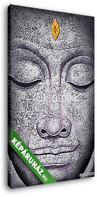 buddha arc akril festmény - vászonkép 3D látványterv