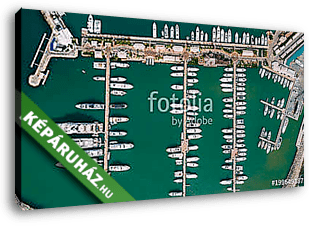 Casa de Campo. Big port for yacht parking. Horizontal - vászonkép 3D látványterv