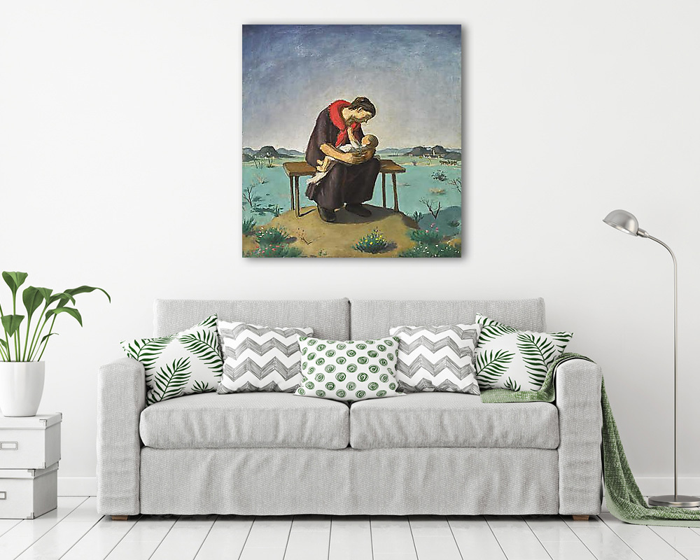 Anya gyeremekével - vászonkép, falikép vásárlás Anya gyeremekével (vászonkép) - vászonkép, falikép otthonra és irodába