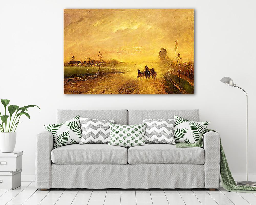 Poros út (színverzió 1.) (fotótapéta) - vászonkép, falikép otthonra és irodába