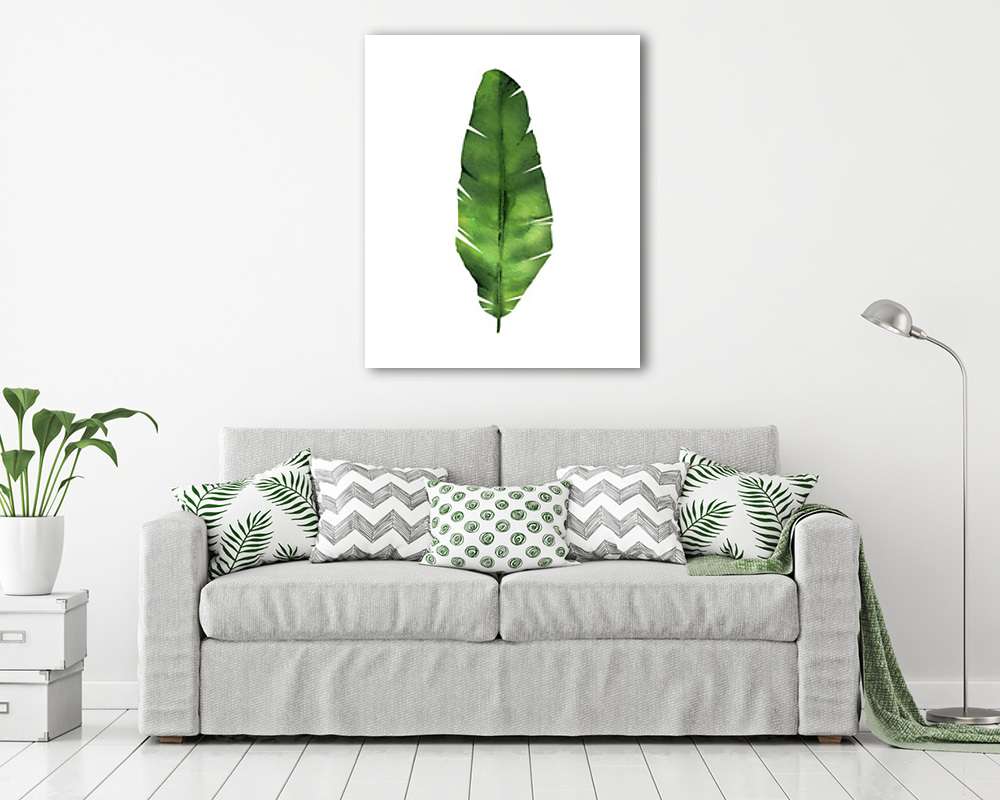Banánfa levél - vászonkép, falikép vásárlás Banánfa levél (vászonkép) - vászonkép, falikép otthonra és irodába