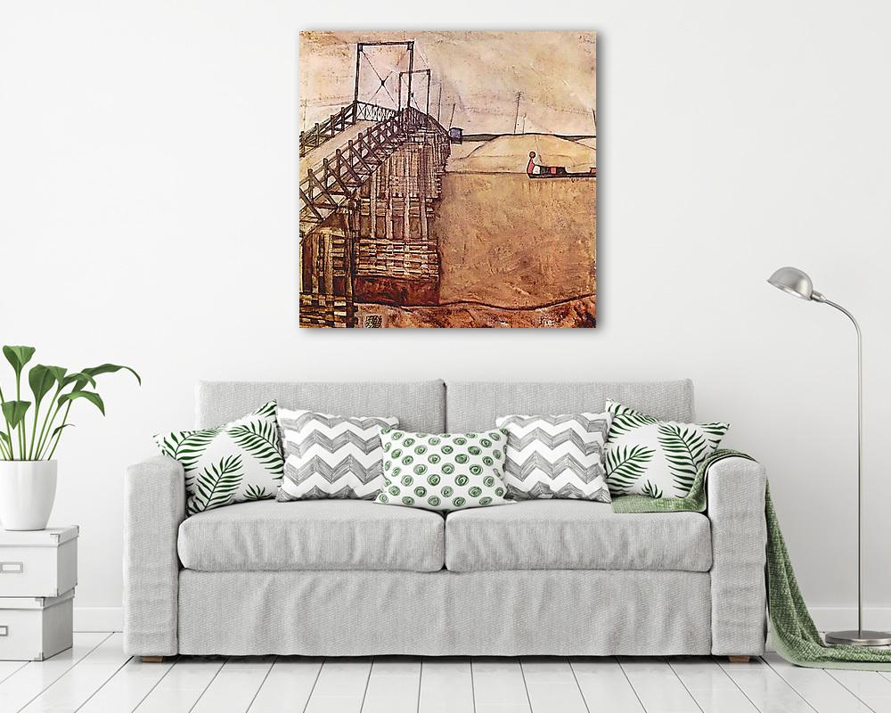 Híd (bögre) - vászonkép, falikép otthonra és irodába