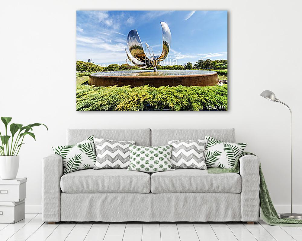 Floralis Generica szobrászat - vászonkép, falikép vásárlás Floralis Generica szobrászat (vászonkép) - vászonkép, falikép otthonra és irodába