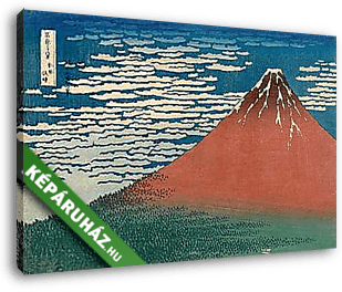 A vörös Fuji - vászonkép 3D látványterv