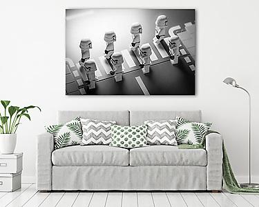 LEGO  Star Wars - Klónkatonák (vászonkép) - vászonkép, falikép otthonra és irodába