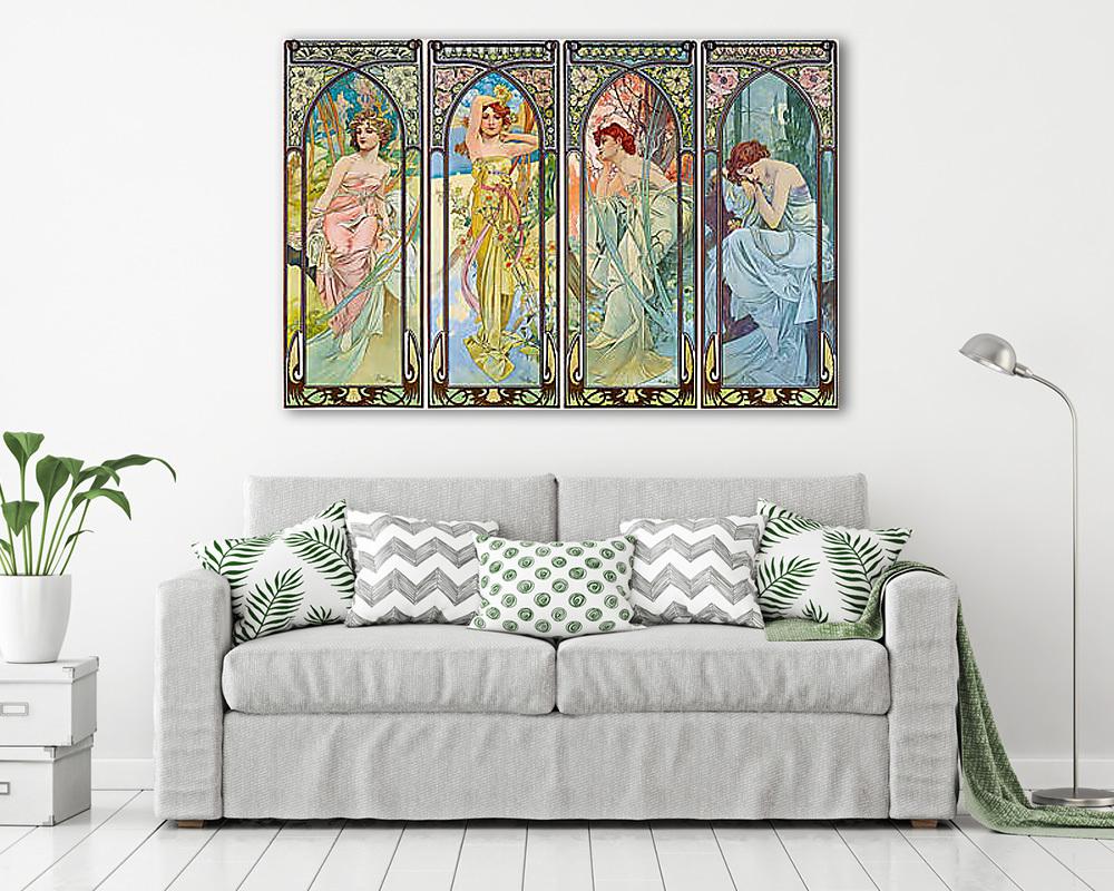 Napszakok (színverzió2.) - vászonkép, falikép vásárlás Napszakok (színverzió2.) (vászonkép) - vászonkép, falikép otthonra és irodába