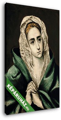  A fájdalmas anya portréja - Mater Dolorosa - vászonkép 3D látványterv