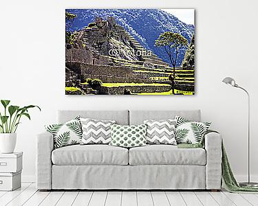Machu Picchu, Peru (vászonkép) - vászonkép, falikép otthonra és irodába