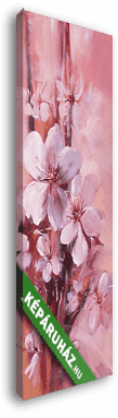 Cseresznye virágok - vászonkép 3D látványterv