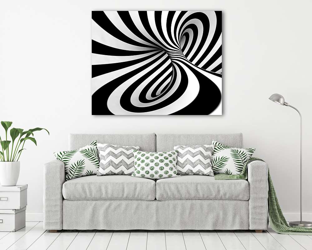 Absztrakt spirál (vászonkép) - vászonkép, falikép otthonra és irodába