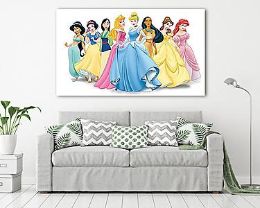 Disney hercegnők (vászonkép) - vászonkép, falikép otthonra és irodába