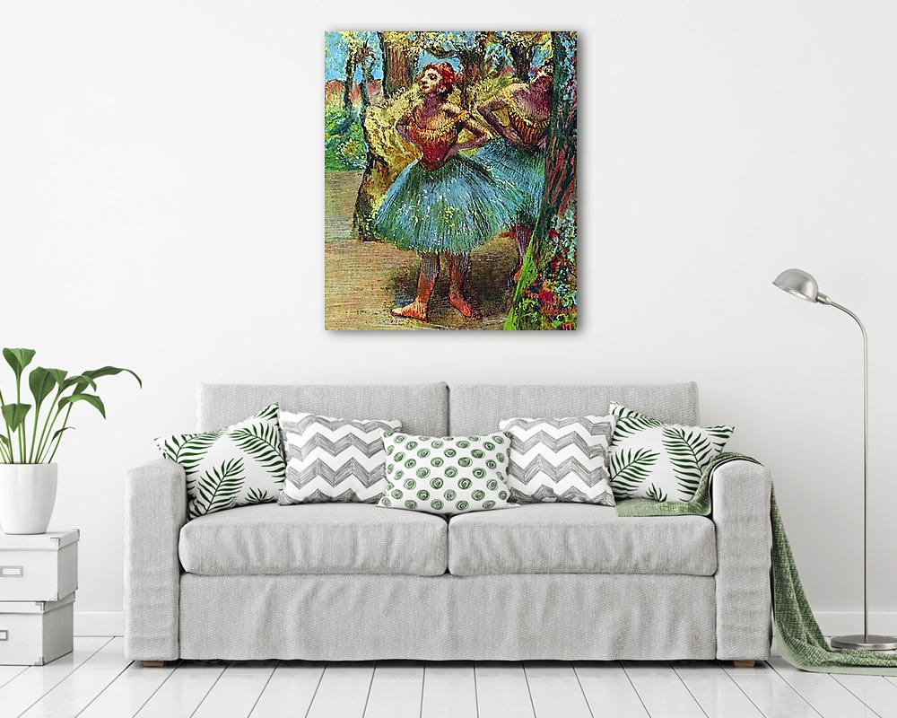 Balett-táncosnők No.2. (többrészes kép) - vászonkép, falikép otthonra és irodába