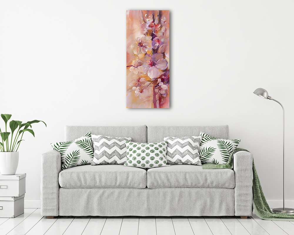 Cseresznye virágok - vászonkép, falikép vásárlás Cseresznye virágok (fotótapéta) - vászonkép, falikép otthonra és irodába