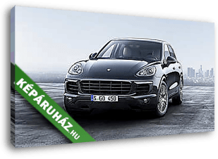 Porsche Cayenne Platinum - vászonkép 3D látványterv