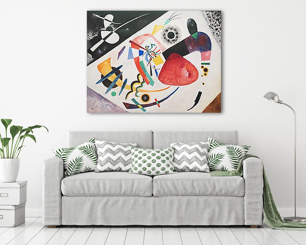 Piros folt (fotótapéta) - vászonkép, falikép otthonra és irodába