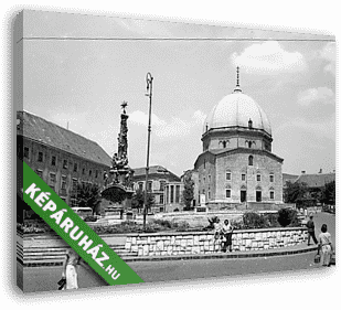 Pécs, Miasszonyunk Zárdatemplom (1935) - vászonkép 3D látványterv