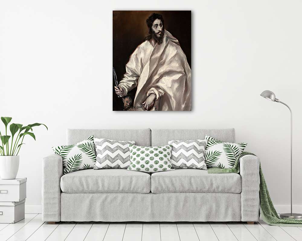 Szent Bertalan - vászonkép, falikép vásárlás Szent Bertalan (többrészes kép) - vászonkép, falikép otthonra és irodába