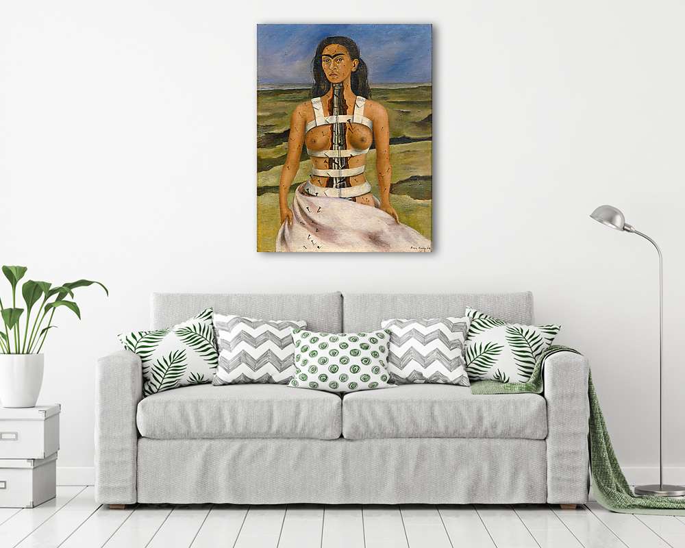 A törött oszlop - vászonkép, falikép vásárlás A törött oszlop (fotótapéta) - vászonkép, falikép otthonra és irodába