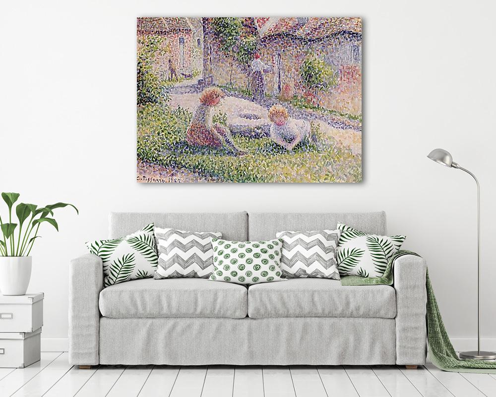 Gyerekek a farmon (poszter) - vászonkép, falikép otthonra és irodába