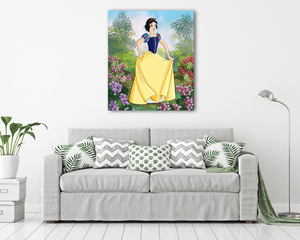 Hófehérke (keretezett kép) - vászonkép, falikép otthonra és irodába