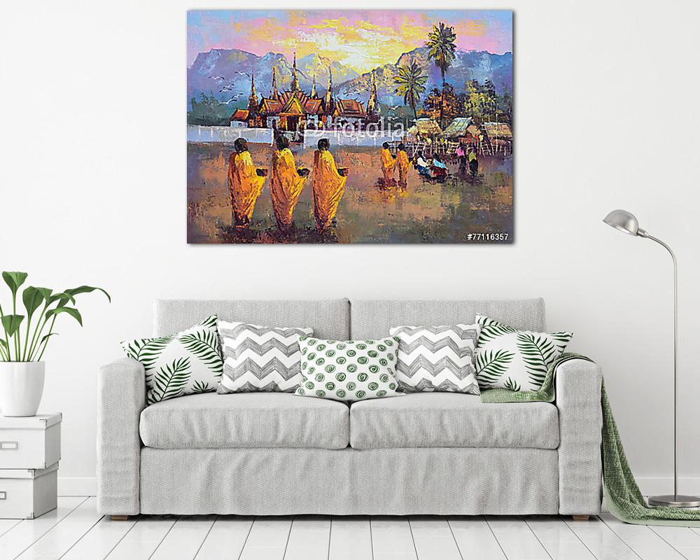 A tajvani szerzetes színes (olajfestmény reprodukció) - vászonkép, falikép vásárlás A tajvani szerzetes színes (olajfestmény reprodukció) (vászonkép) - vászonkép, falikép otthonra és irodába