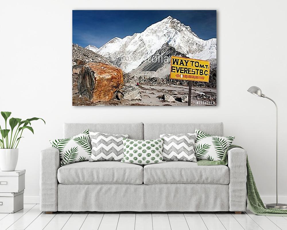 Nuptse csúcs - vászonkép, falikép vásárlás Nuptse csúcs (vászonkép) - vászonkép, falikép otthonra és irodába