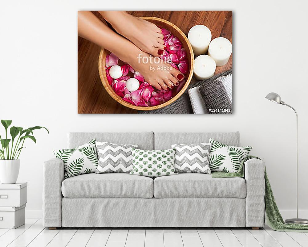 Gyönyörű női lábak - vászonkép, falikép vásárlás Gyönyörű női lábak (vászonkép) - vászonkép, falikép otthonra és irodába