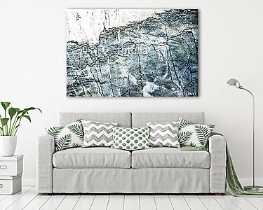 Abstract Marble texture or background pattern with high resolution (vászonkép) - vászonkép, falikép otthonra és irodába