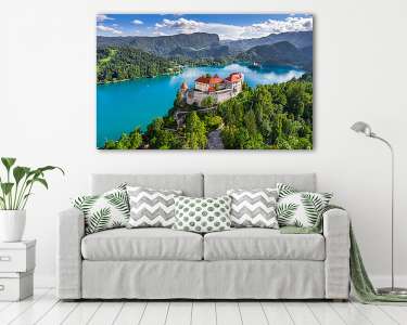 Bledi tó  (vászonkép) - vászonkép, falikép otthonra és irodába