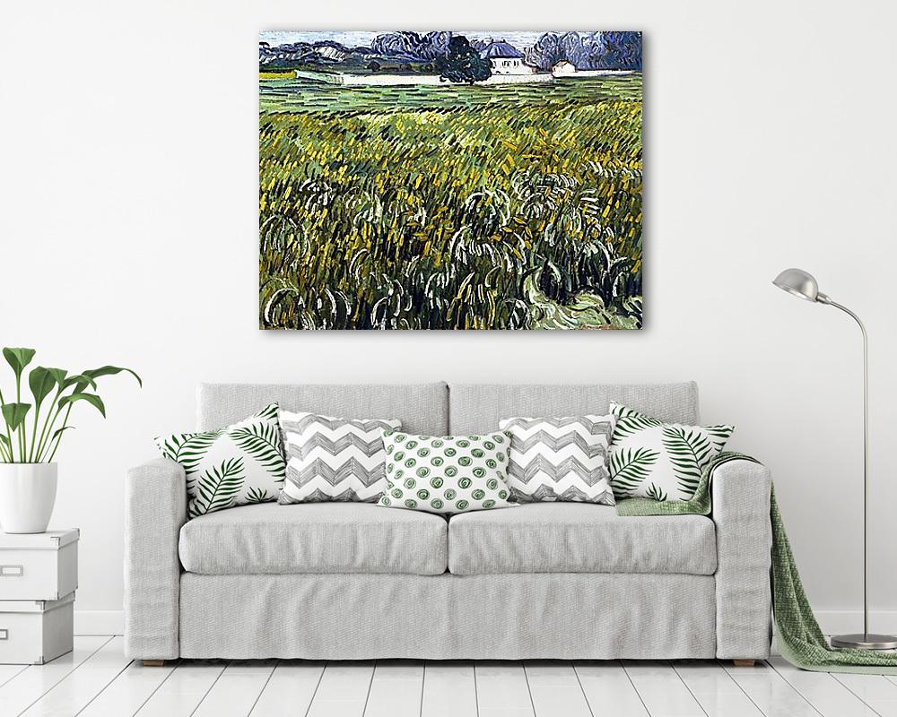 Ház Auvers-nél (fotótapéta) - vászonkép, falikép otthonra és irodába