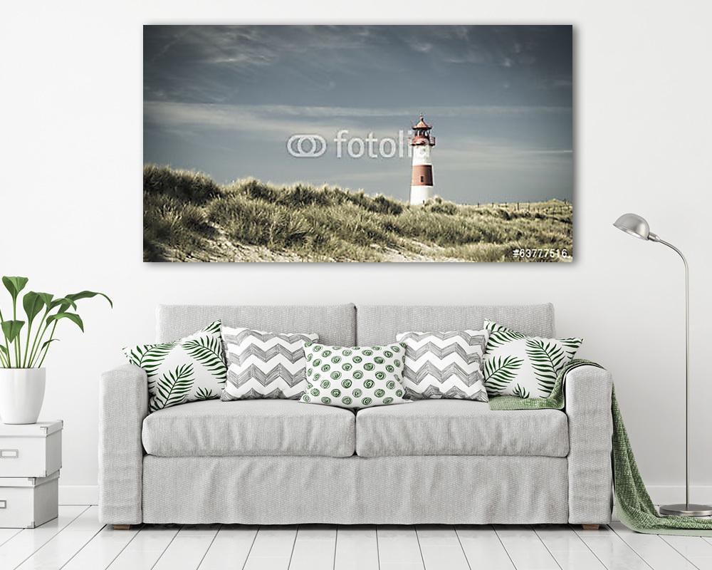 Lightouse a dűne - a szüreti hatás megváltozott. - vászonkép, falikép vásárlás Lightouse a dűne - a szüreti hatás megváltozott. (vászonkép) - vászonkép, falikép otthonra és irodába